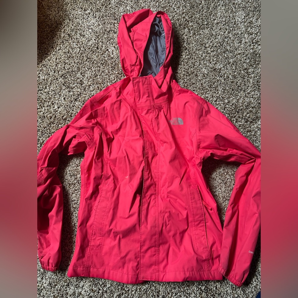 The North Face Vibrant Pink Hooded Jacket